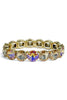 Margot Gold Abalone Crystal Stretch Bracelet
