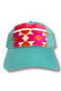 Kilim Baseball Hat - Turquoise 46