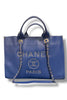 Chanel Deauville GM Caviar Skin Tote Bag