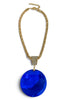 Next Test Sapphire Oversized Stone Necklace