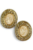 More To Love Ivory Statement Earrings