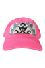Kilim Baseball Hat - Hot Pink 15