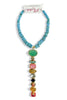 Made in the Deep South 1980s Pendant 1960s Turquoise Necklace