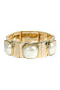 Get Me Through This Cream Stone Stretch Bracelet