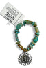 Made in the Deep South 1970s Coin 1960s Bead Bracelet