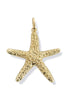 Starfish Gold Pendant