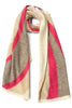 Mitchie's Pink Blend w/Wave Design Scarf