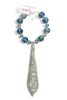 Made in the Deep South 1960s Pendant 1950s Glass Beads Necklace