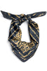 Timeless Black Square Scarf