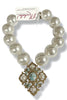 Made in the Deep South 1950s Brooch 1970s Pearl Necklace