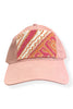 Kilim Baseball Hat - Dusty Rose 33