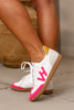 Crisp 12 Sneaker - White/Neon Pink | Vintage Havana
