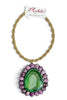 Made in the Deep South 1970s Agate Pendant 1960s Necklace