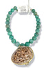 Made In The Deep South 1960s Pendant 1960s Agate Bead Necklace