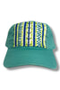 Kilim Baseball Hat - Turquoise 21