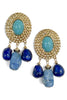 See The Better Blue Statement Dangle Earrings