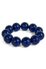 Forever Memories Navy Ball Stretch Bracelet