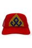 Kilim Trucker Hat - Red 234
