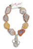 Made in the Deep South 1960s Juliana D&E Brooch 1960s Agate Necklace