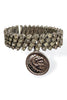Made in the Deep South 1970s Belt Coin 1960s Stretch Bracelet