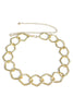 Keep In Check Gold Chain Belt