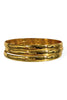 What's The Move Gold Bangle Bracelet Set