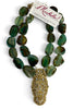 Made In The Deep South 1920s Brooch Jasper Necklace