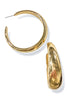Devan Gold Hoop Earrings