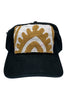 Kilim Baseball Hat - Black 6