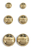 Golden One Gold Stud Earring Set