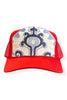 Kilim Trucker Hat - Red 341