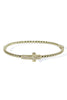New Expectations Cross Hinge Bangle Bracelet
