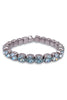 Sienna Stretch Bracelet - Silver Lt. Aqua | Sorrelli