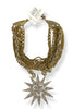 Made In The Deep South 1970s Star Brooch 1960s Multi Chain Necklace