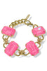 TOVA X TWT® Sabine Electric Pink Bracelet