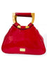 Frances Valentine Raye Red Crossbody Tote