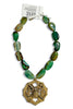 Made in the Deep South 1950s Pendant 1970s Agate Beads Necklace