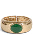 New To This Green Stretch Bangle Bracelet
