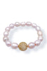 Virtue Moment In Time Blush Pearl Beaded Bracelet