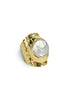 Fresh Out Cream and Gold Pearl Open Ring