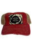 CC Red Denim Hat 43