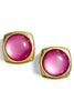 Influence Me Fuchsia Stud Earrings