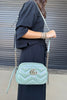 Gucci Iridescent Small Marmont Chain Shoulder Bag - Green