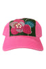 Kilim Baseball Hat - Hot Pink 27