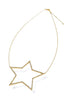 Shooting Stars Gold Necklace