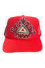Kilim Trucker Hat - Red 300