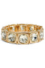 Living My Life Crystal Stretch Bracelet