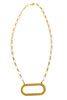 Yochi Paloma Chain Pendant Necklace