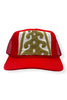 Kilim Trucker Hat - Red 253