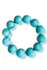 Onto Better Things Turquoise Ball Bead Bracelet